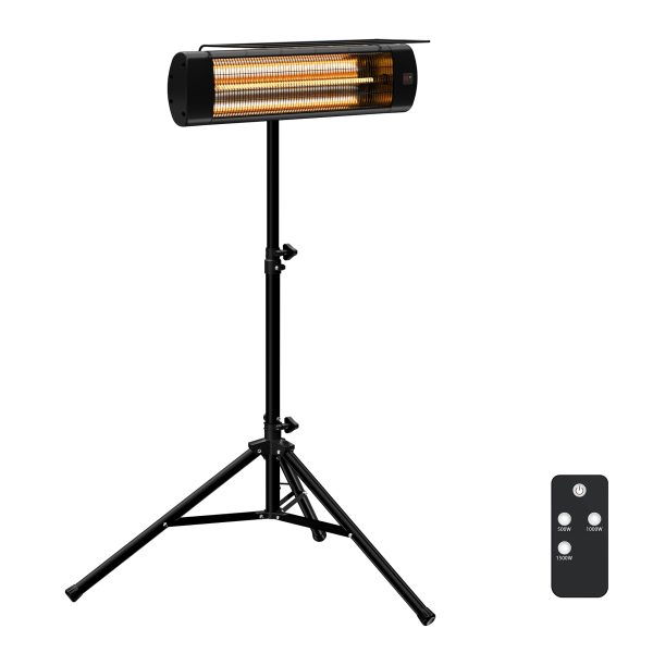 Deko Living 1500W Hanging Infrared Stand Heater with Carbon Fiber • COH40004 - Image 2