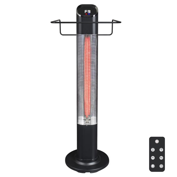 Deko Living 1500W Electric Tower Heater with Carbon Fiber Tube • COH40005 - Image 2