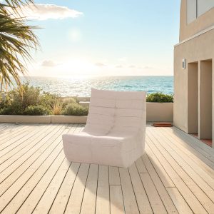 Deko Living Brown Outdoor Compressed Foam Chair • COP30119LST