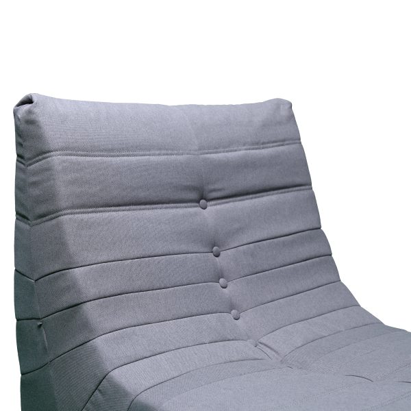 Deko Living Gray Compressed Foam Chair - Image 5