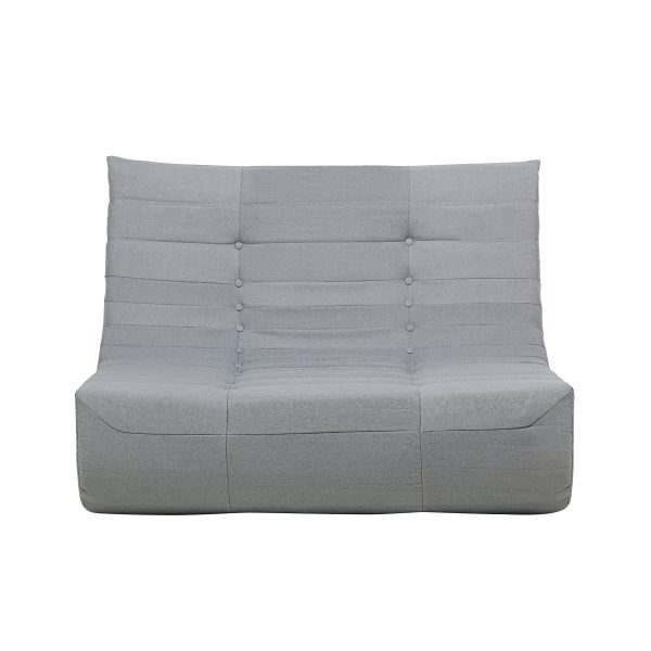 Deko Living Gray Compressed Foam Sofa - Image 3
