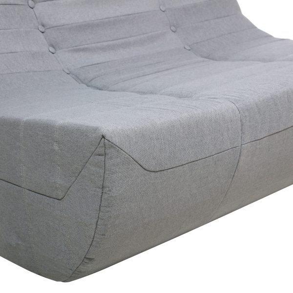 Deko Living Gray Compressed Foam Sofa - Image 5