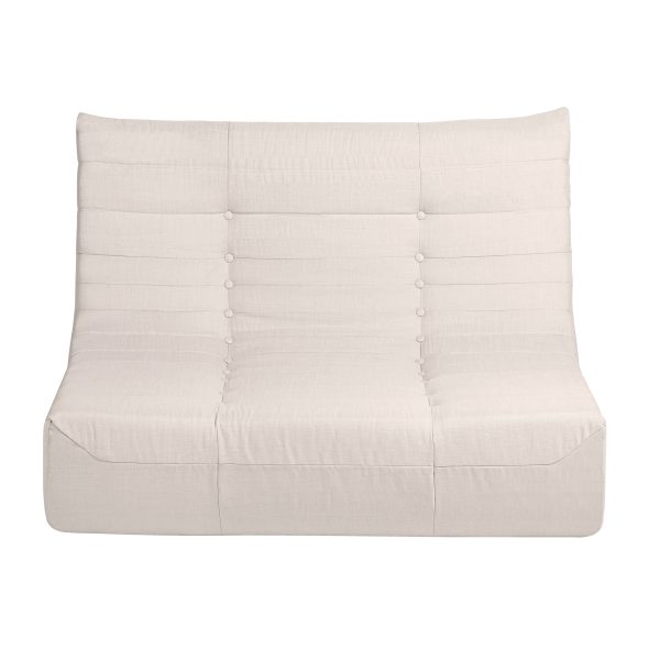 Deko Living Beige Compressed Foam Sofa - Image 3