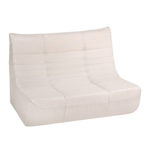 Deko Living Beige Compressed Foam Sofa - Image 4