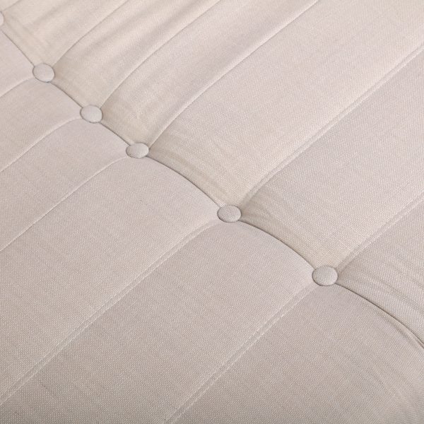 Deko Living Beige Compressed Foam Sofa - Image 6