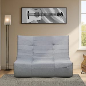Deko Living Gray Compressed Foam Sofa