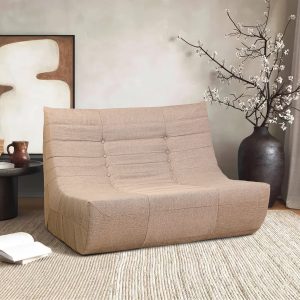 Deko Living Brown Compressed Foam Sofa