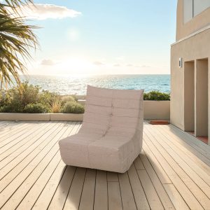 Deko Living Gray Outdoor Compressed Foam Chair • COP30019LST