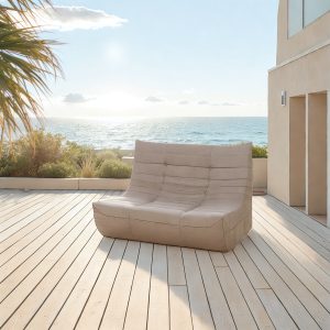 Deko Living Brown Outdoor Compressed Foam Sofa • COP30119SOF
